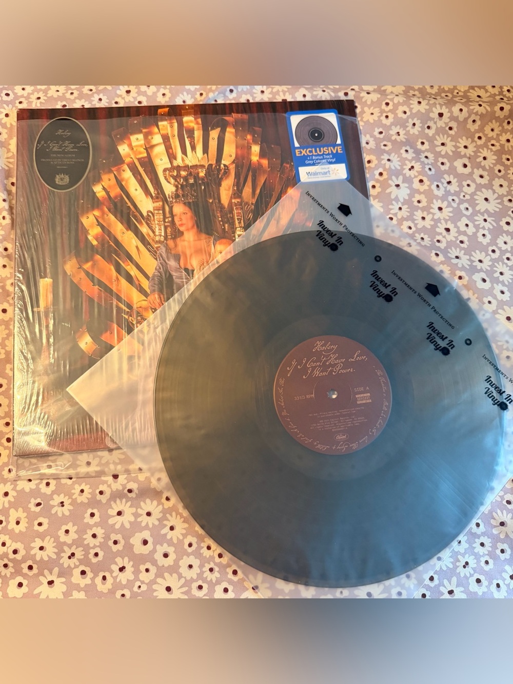 Halsey iichliwp Walmart grey vinyl